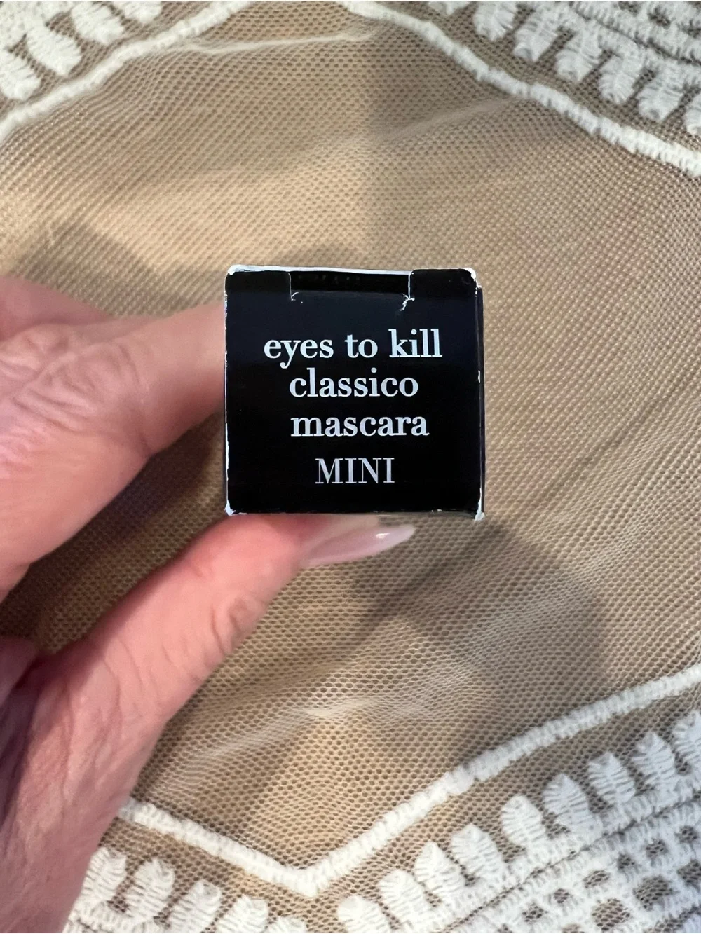 Giorgio Armani Eyes to Kill Classico Mascara Mini 4ml NEW